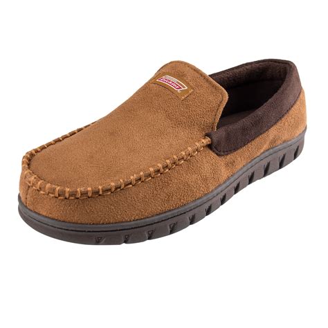 men's moccasin slippers.